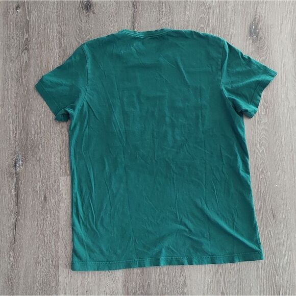 Men's Adidas Fifa World Cup Russia 2018 Mexico Big Logo Shirt Large Green - Picture 3 of 7